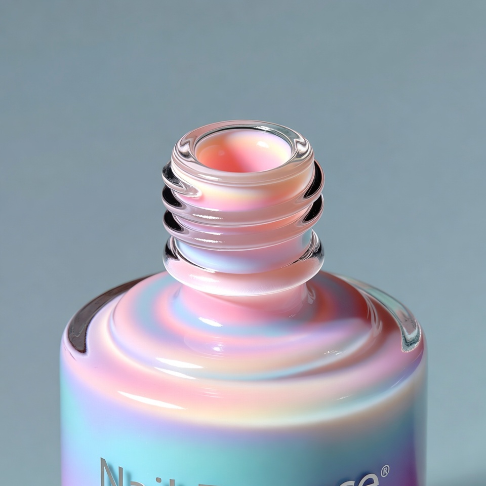 لاک ناخن اکلیلی هفت‌رنگ (مناسب مهمانی) - تصویر 2